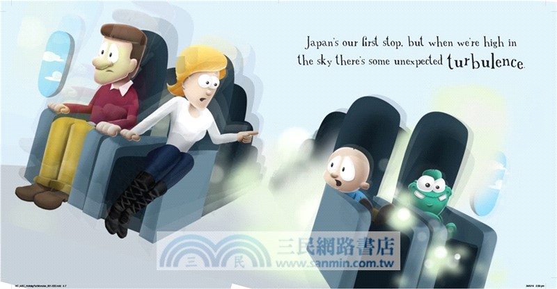 There Is a Monster on My Holiday Who Farts