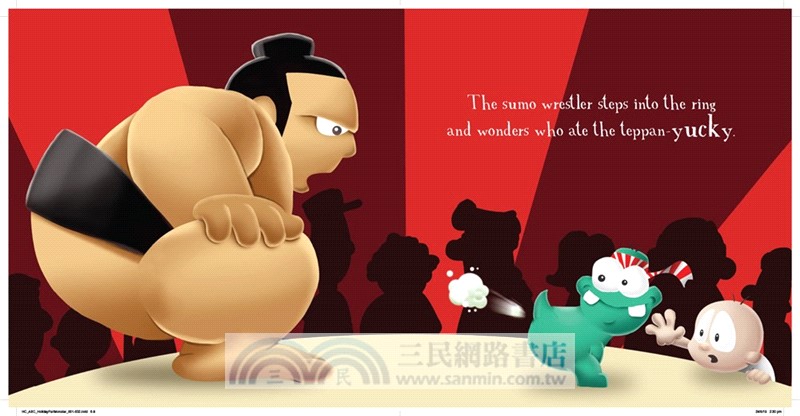 There Is a Monster on My Holiday Who Farts