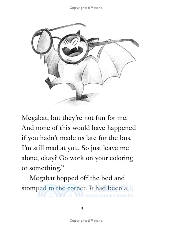 #4 Megabat and the Not-Happy Birthday (平裝本)