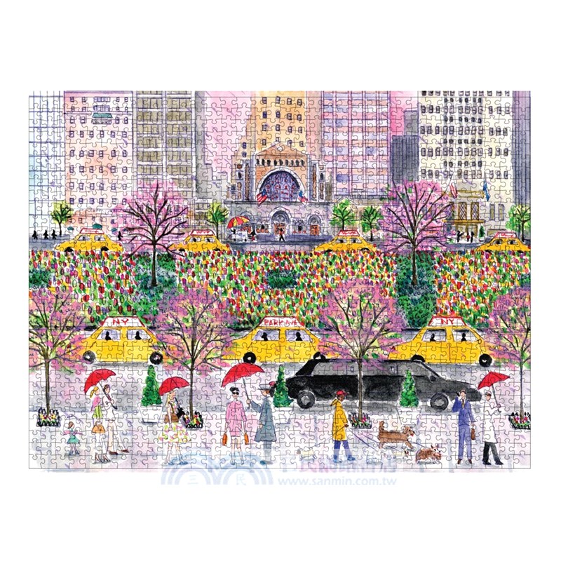 Michael Storrings Spring on Park Avenue 1000 Piece Puzzle
