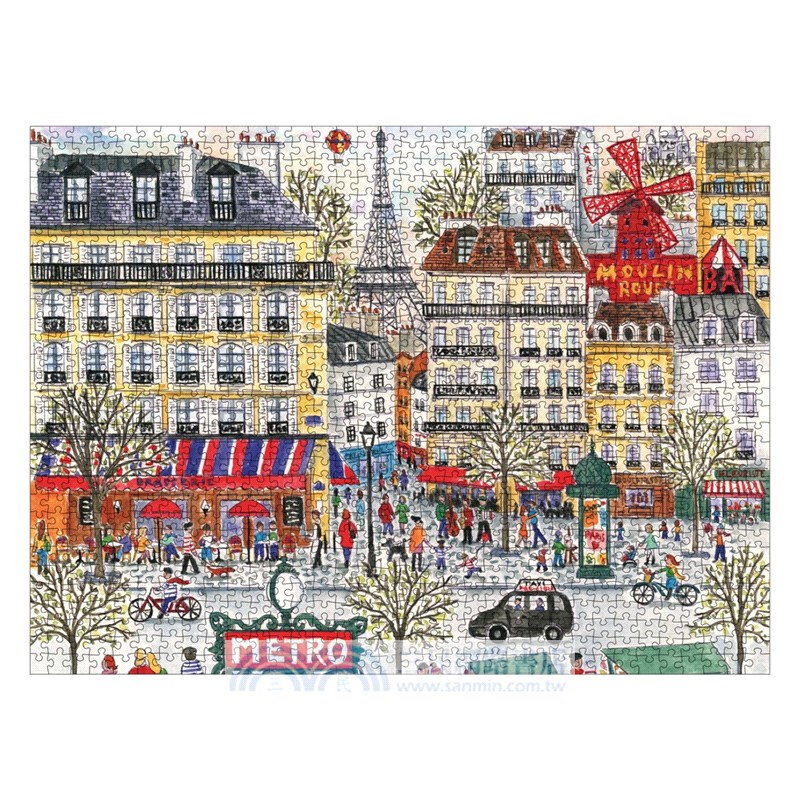 Michael Storrings Paris 1000 Piece Puzzle