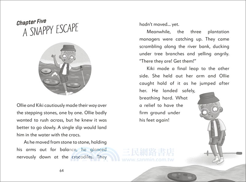 The Secret Explorers and the Rainforest Rangers (Book 5)(平裝本)(美國版)