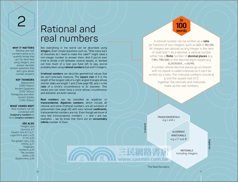 Math 100 Ideas in 100 Words: A Whistle-Stop Tour of Science's Key Concepts