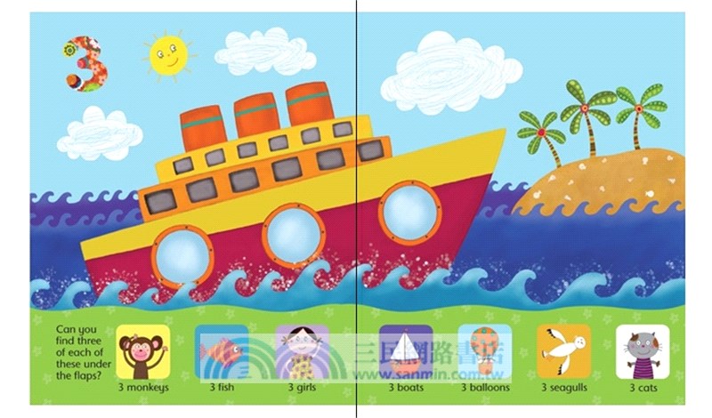 Lift-the-flap: Counting Book