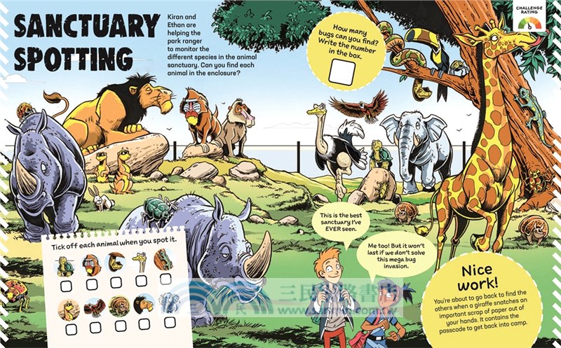 Escape Room Puzzles: Attack of the Mega Bugs