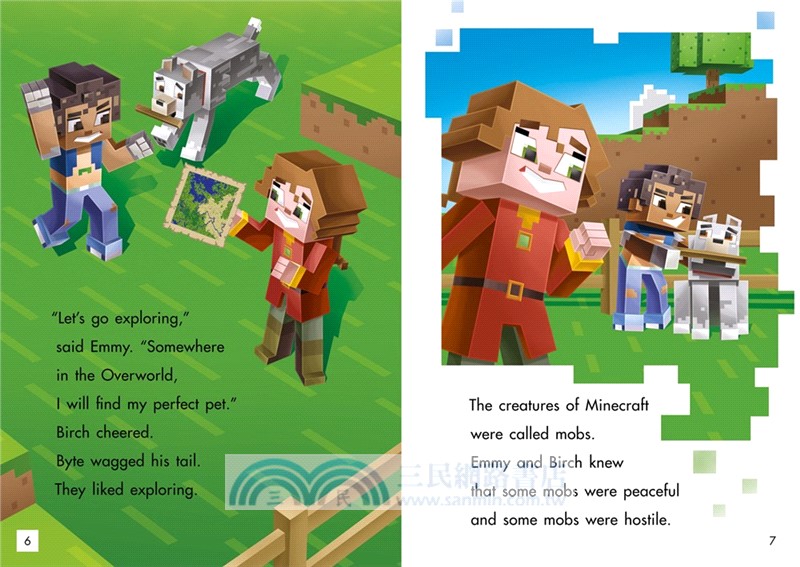Minecraft Young Readers: Mobs in the Overworld (Young Readers L2)