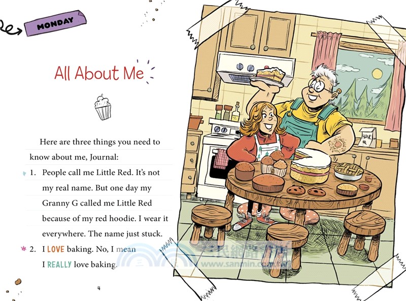 #2 This Journal Belongs to Little Red: A Little Red Riding Hood Fractured Fairy Tale