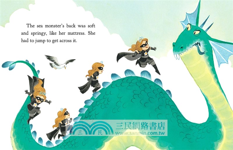 The Princess in Black Takes a Vacation (The Princess in Black #4)(全彩精裝本)