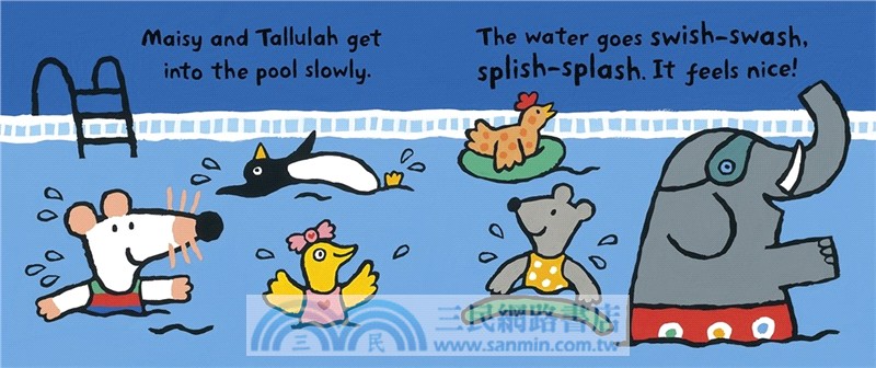 Maisy Learns to Swim (平裝本)(美國版)