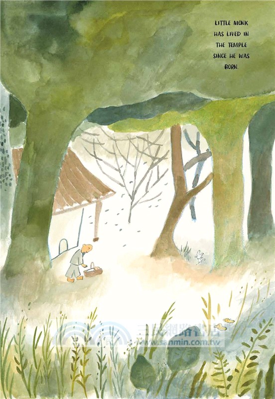 Little Monk Writes Rain 雨