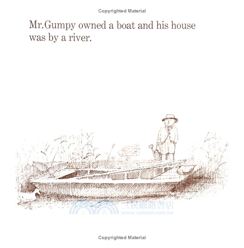Mr. Gumpy's Outing (精裝本)(美國版)