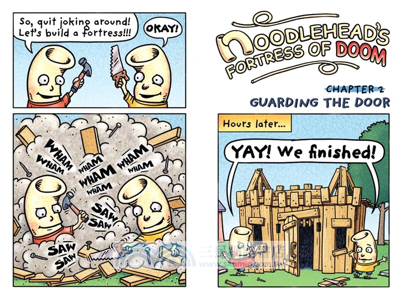 #4: Noodleheads Fortress of Doom (精裝本)