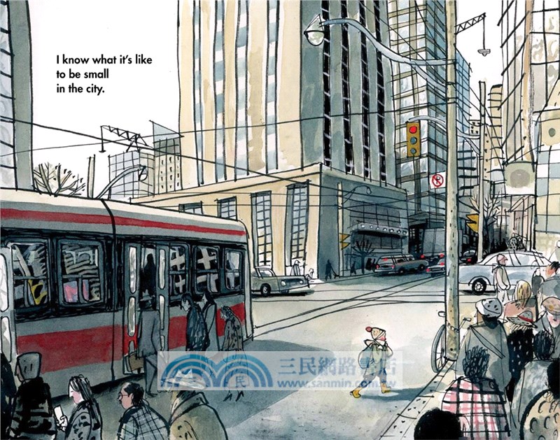 Small in the City (精裝本)(美國版)(An ALA Notable Children's Book)