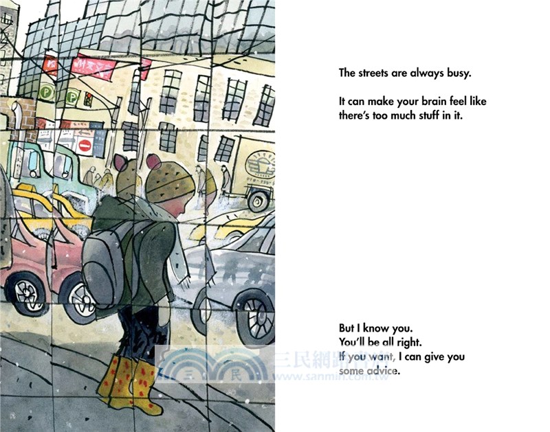Small in the City (精裝本)(美國版)(An ALA Notable Children's Book)