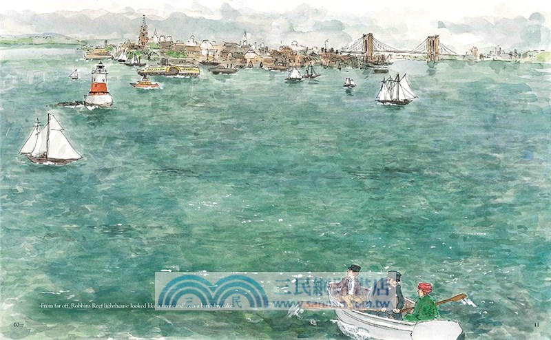 Kate's Light: Kate Walker at Robbins Reef Lighthouse