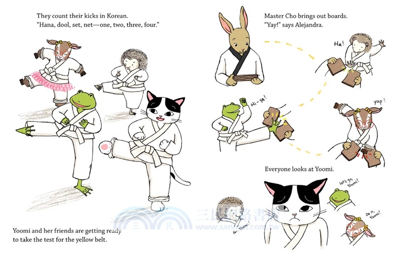 Let's Go to Taekwondo! ― A Story About Persistence, Bravery, and Breaking Boards