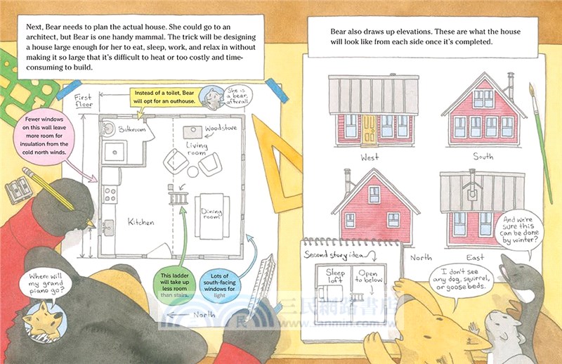 Bear Builds a House