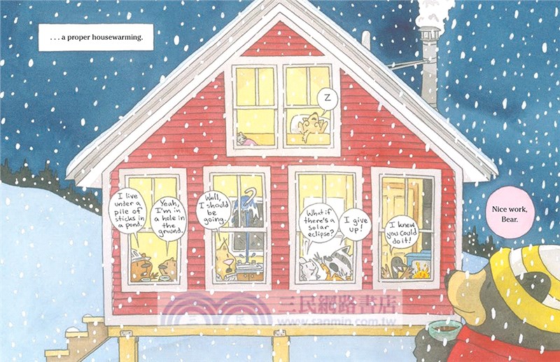 Bear Builds a House