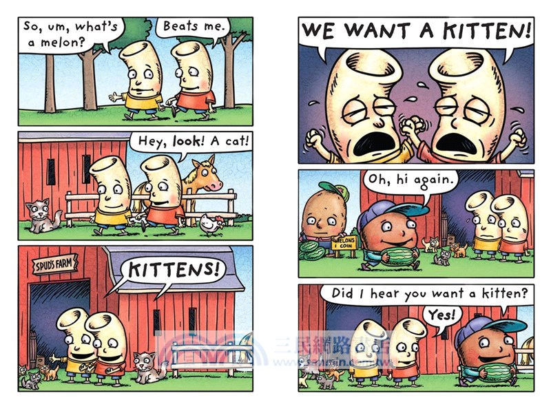 #5: Noodleheads Lucky Day (平裝本)(graphic novel)(A Junior Library Guild Selection)