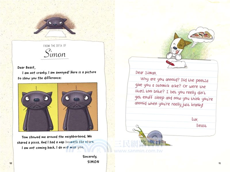 Dear Beast #4: Simon Sleeps Over