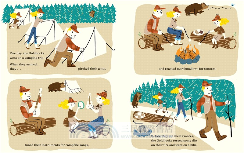 Bear and the Three Goldilocks