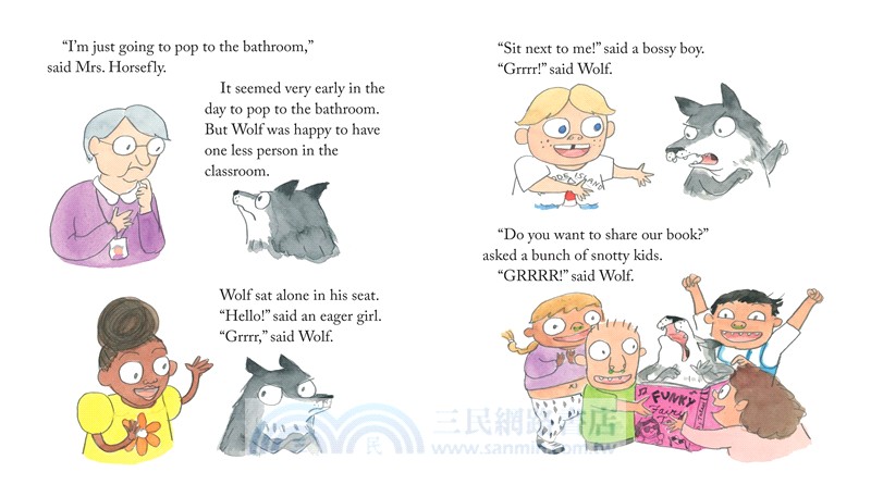 Lone Wolf Goes to School