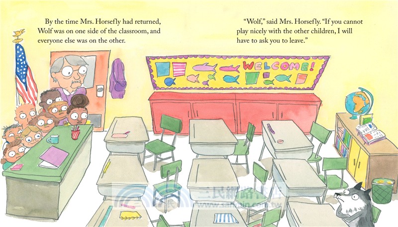 Lone Wolf Goes to School