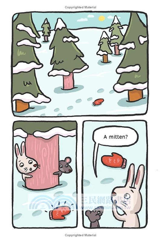 The Lost Mitten (I Like to Read Comics)
