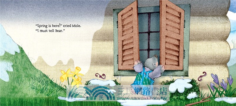 Spring Is Here: A Bear and Mole Story (硬頁書)