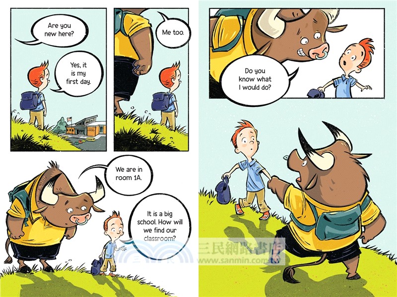 Wait a Minotaur (I Like to Read Comics)(graphic novel)