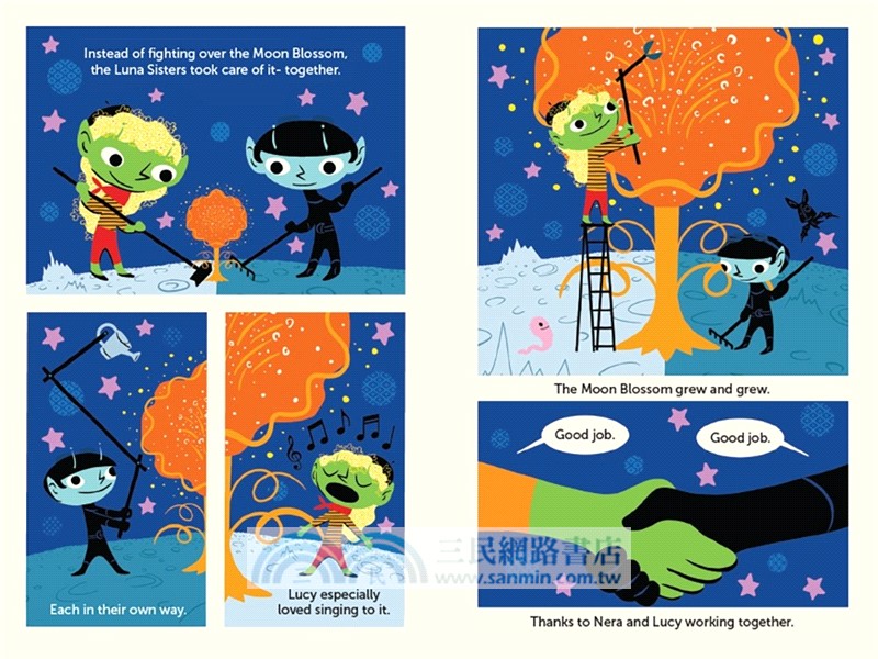 The Luna Sisters Battle for the Moon Blossom (graphic novel)