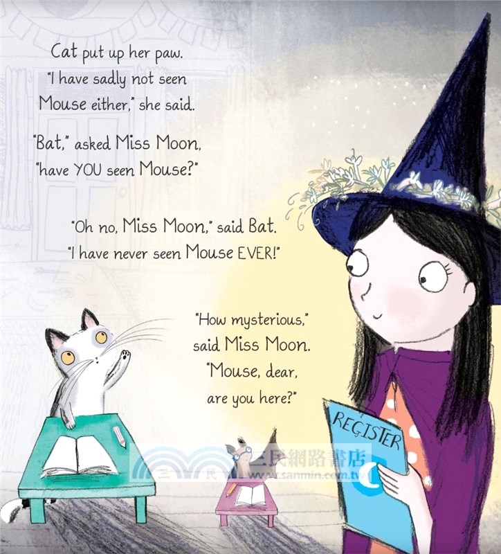 Mouse's First Night at Moonlight School (平裝本)*附音檔QRcode*