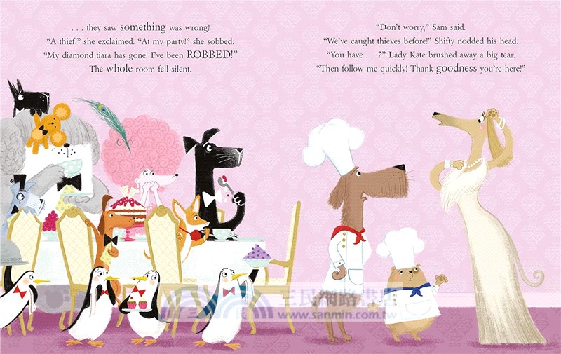 Shifty McGifty and Slippery Sam: The Diamond Chase (平裝本)*附音檔QRcode*