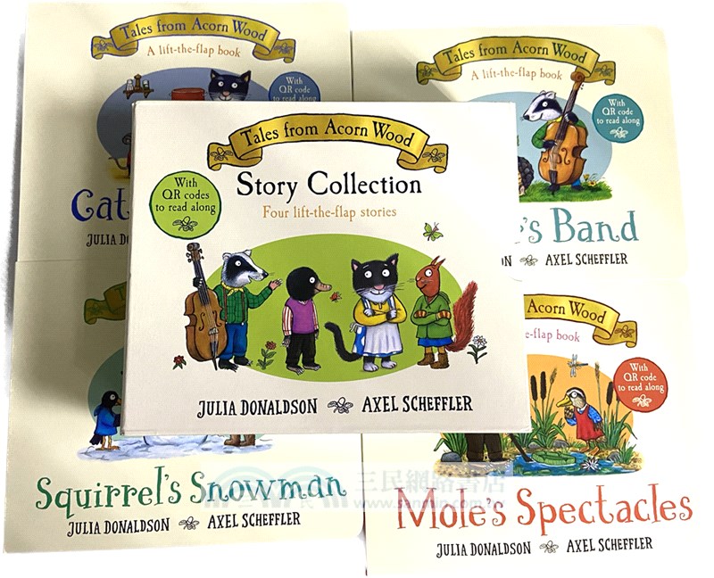 Tales from Acorn Wood Story Collection 2 (共4本)(硬頁書附書盒)*附音檔QRcode*