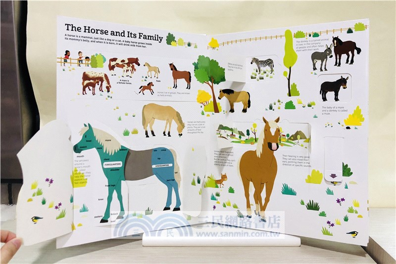 The Ultimate Book of Horses (精裝立體知識百科)