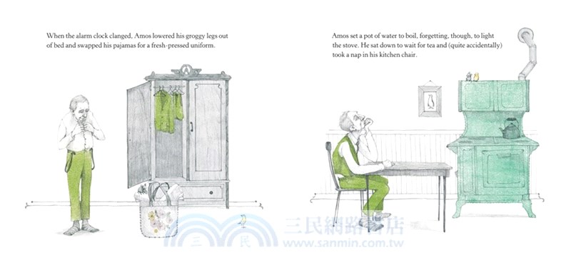 Amos McGee Misses the Bus (精裝本)