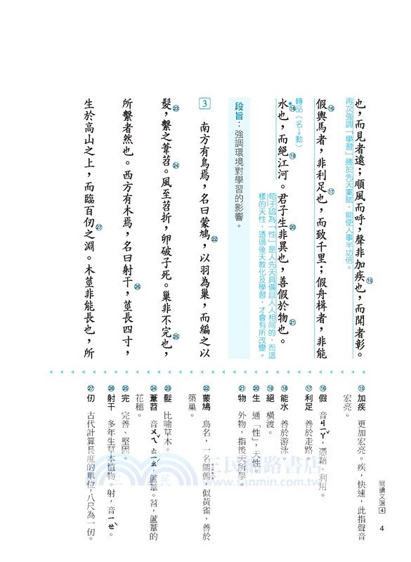 技術型高中國文閱讀文選4