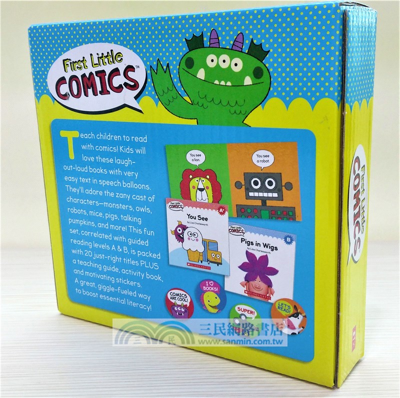 First Little Comics: Guided Reading Level A & B (20書+1CD)
