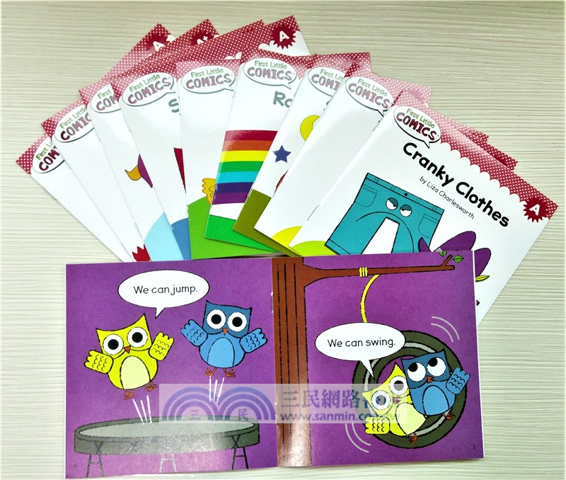 First Little Comics: Guided Reading Level A & B (20書+1CD)