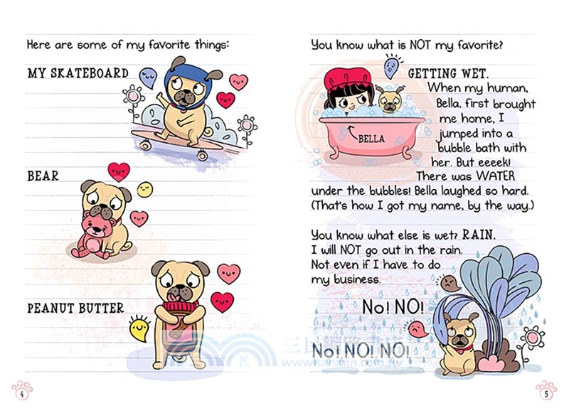 Pug's New Puppy: A Branches Book (Diary of a Pug #8)(平裝本)