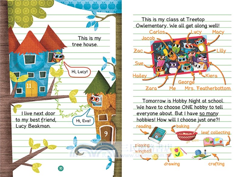 The Nature Club: A Branches Book (Owl Diaries #18)(平裝本)