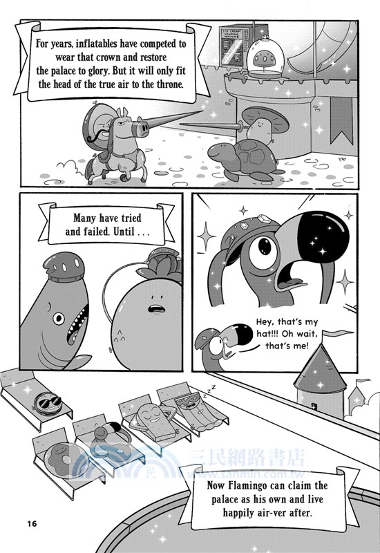 The Inflatables in Air to the Throne (the Inflatables #6)