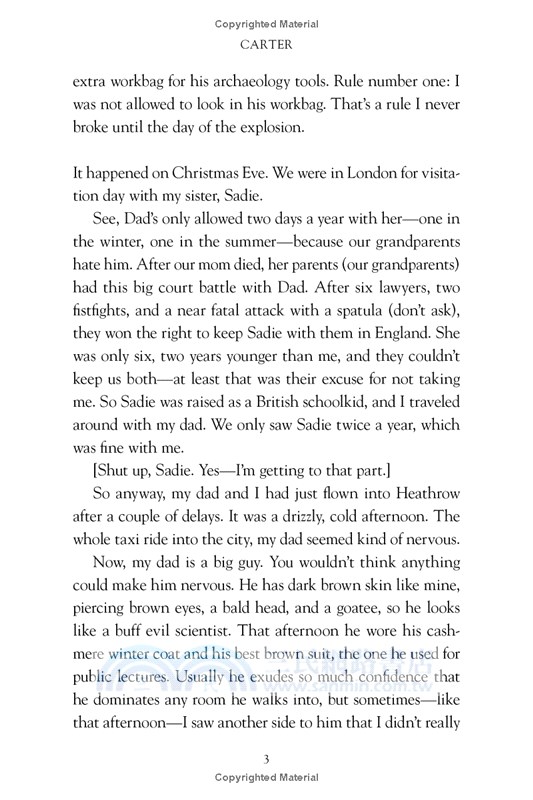 #1 Kane Chronicles: The Red Pyramid