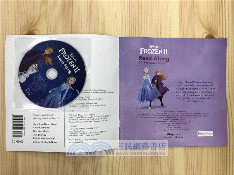 Frozen 2 Read-Along Storybook and CD