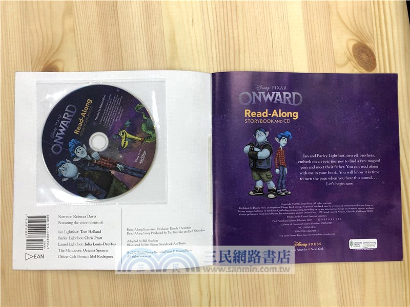 Onward Read-Along Storybook and CD