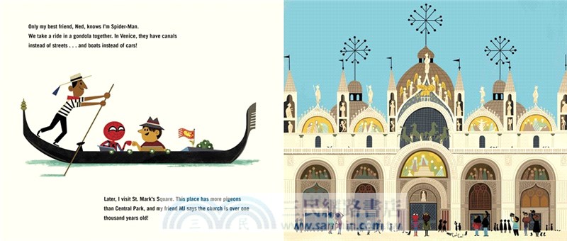 Spider-man - Far from Home Picture Book