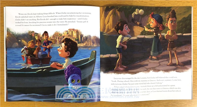 Luca Read-Along Storybook and CD