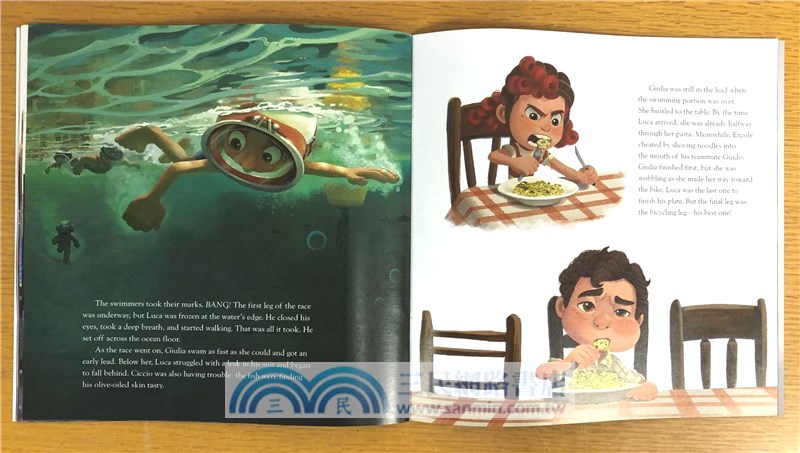 Luca Read-Along Storybook and CD