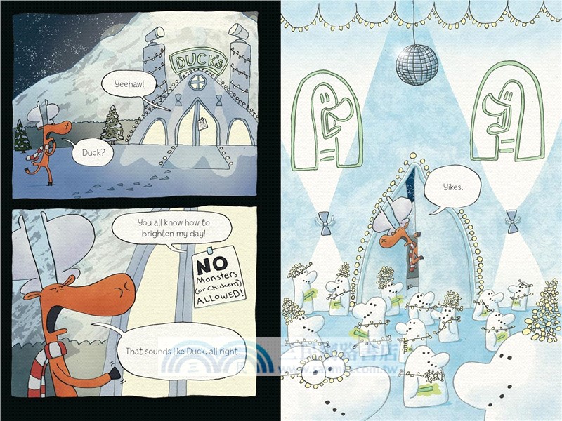 Duck and Moose 3: Duck in the Dark! (graphic novel)