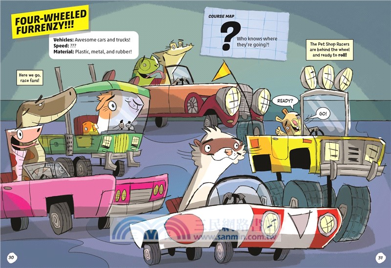 Pet Shop Racers (Book 1)(graphic novel)